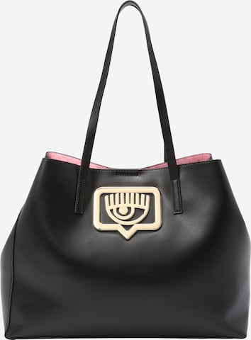 Chiara Ferragni Shopper 'RANGE B - EYELIKE BUCKLE' in Black: front