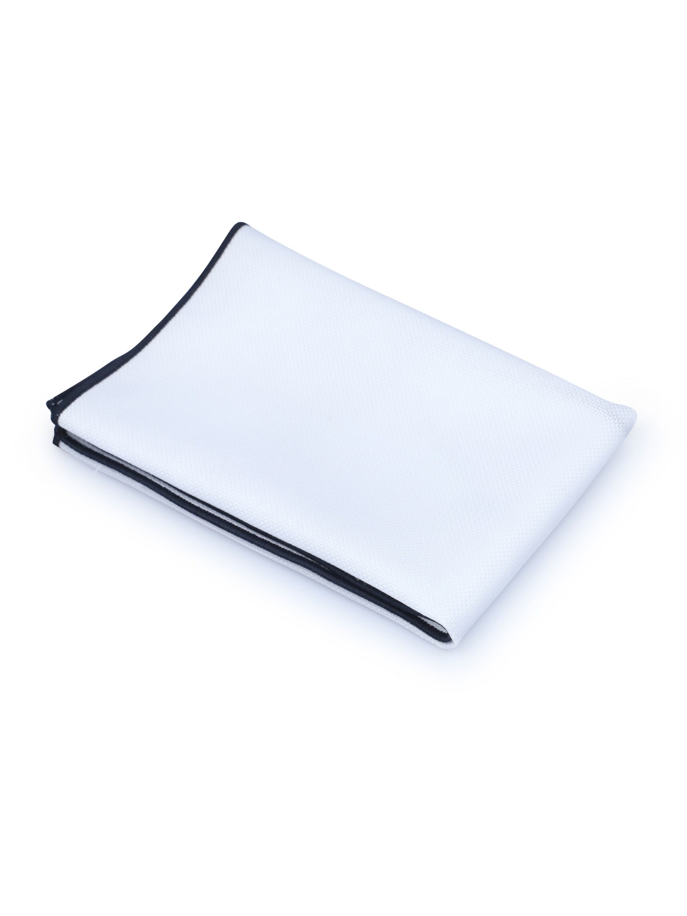 Suitable Pocket square in White