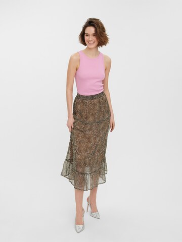 VERO MODA Skirt 'Kaya' in Brown