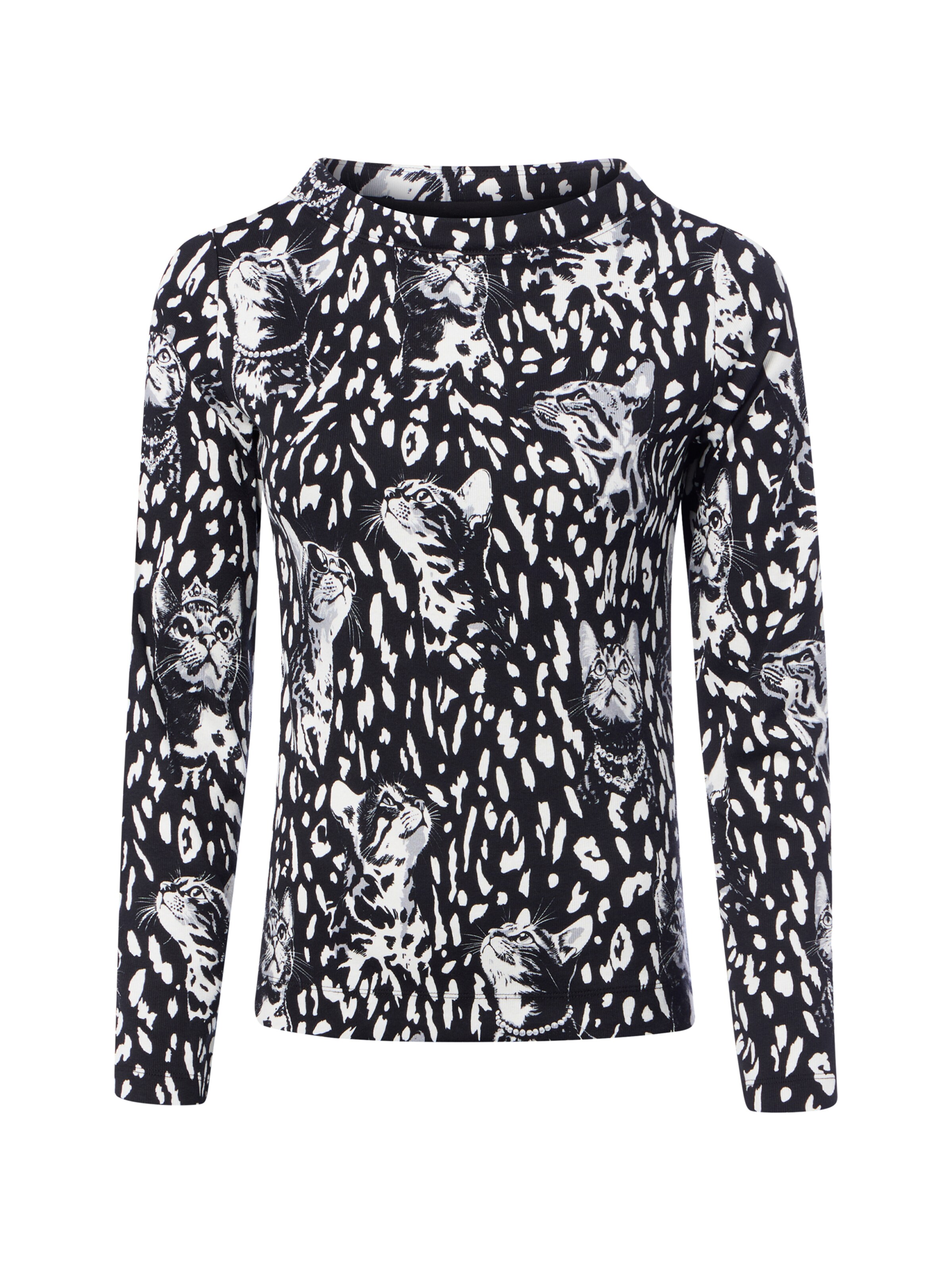 Marc Cain Shirt in Schwarz: Vorderseite