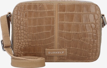 Burkely Crossbody Bag in Brown: front