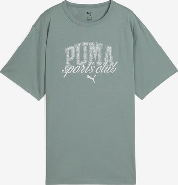 PUMA Shirt 'Class' in Green: front