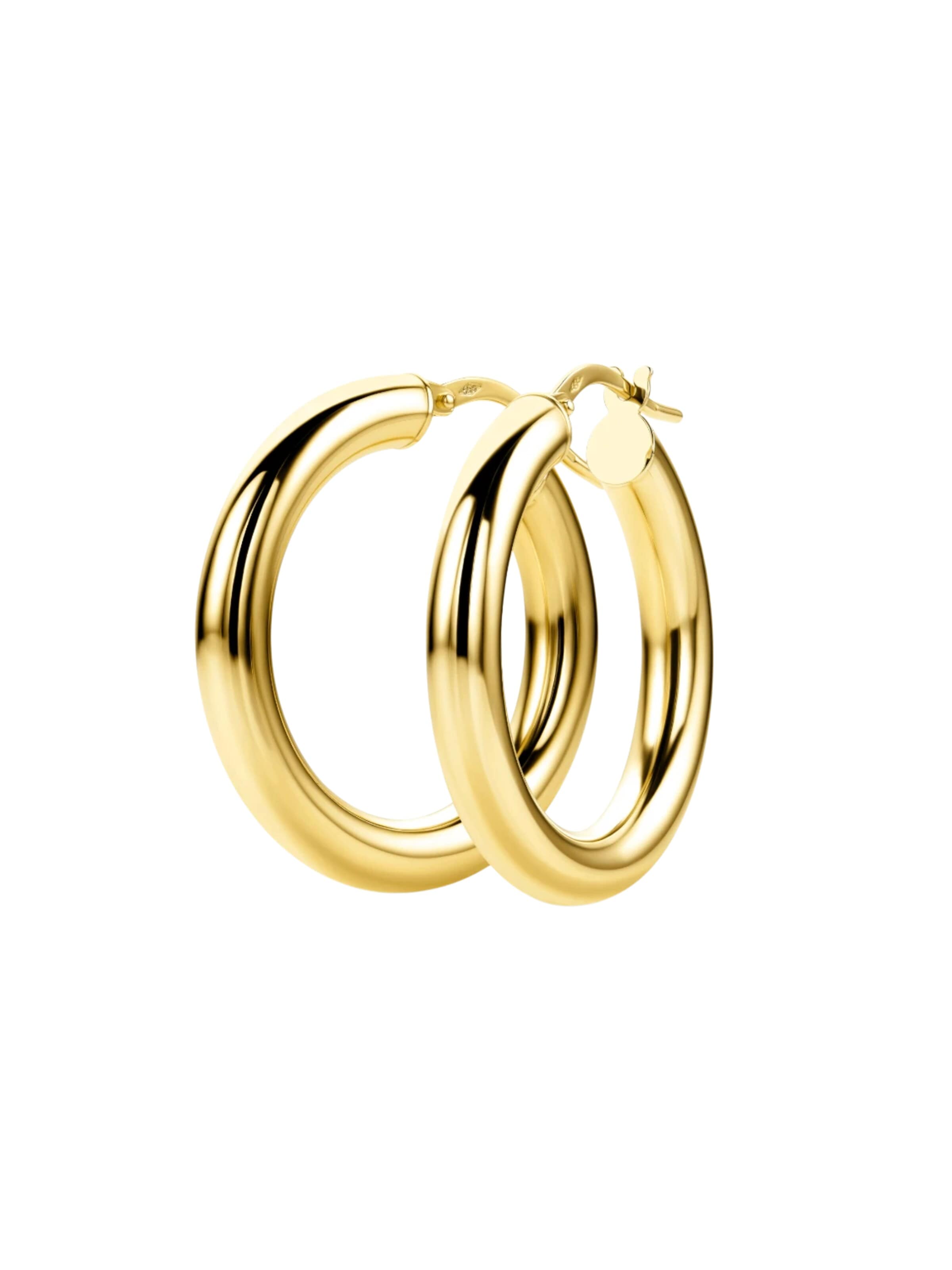 Orecchini 'Ohrringe aus 585 Gelbgold' di DIAMANT LETERNEL in giallo