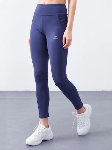 Tommy Life - Skinny Leggings em azul