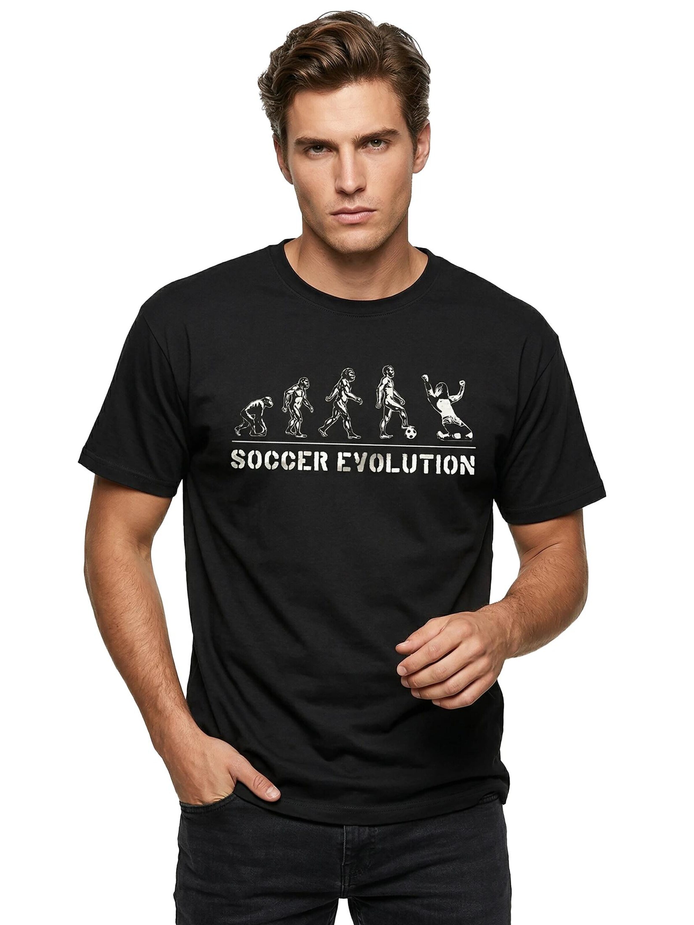 MAKAYA Shirt 'Soccer' in Black