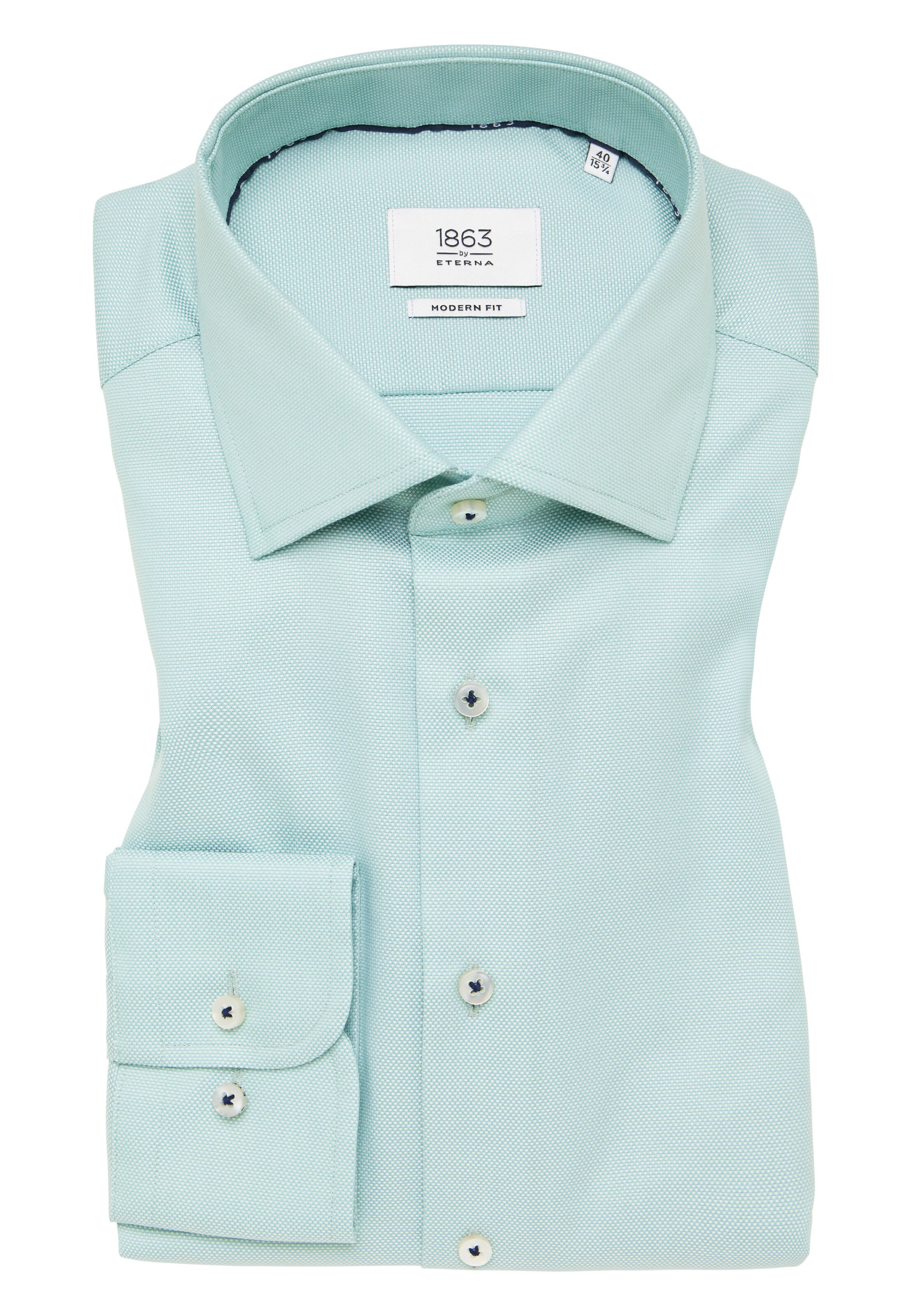 ETERNA Regular fit Business Shirt in Green