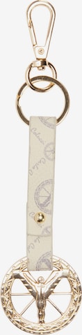 Porte-clés 'Covre' Carlo Colucci en beige : devant