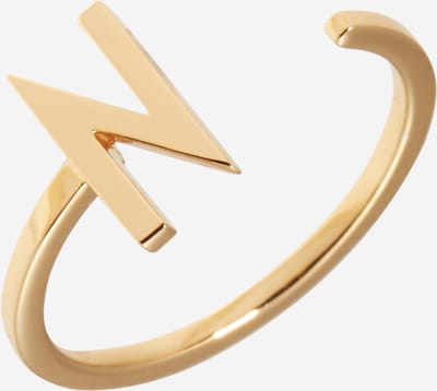 Design Letters Ring in Gold, Item view