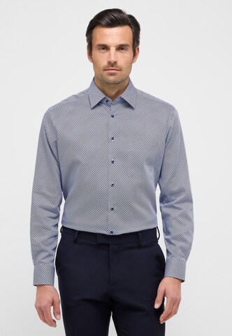 ETERNA Slim fit Zakelijk overhemd in Blauw: voorkant