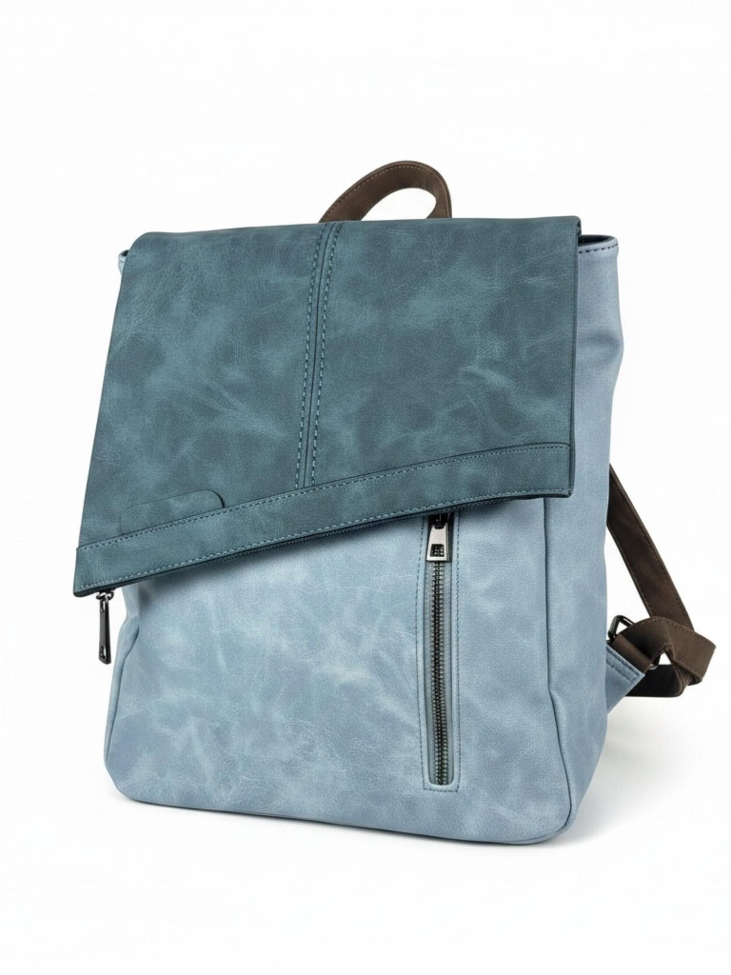 Zaino 'Rucksacktasche' di Kumixi in blu: frontale