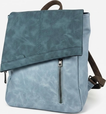 Zaino 'Rucksacktasche' di Kumixi in blu: frontale