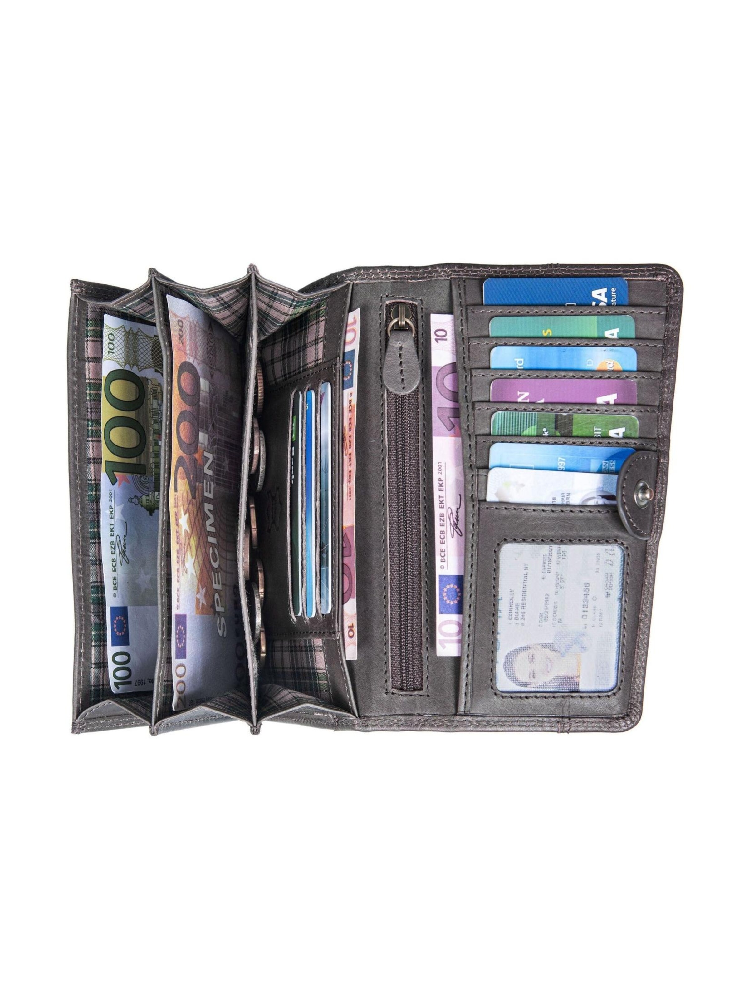 Benthill Wallet in Grey