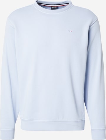 Sweat-shirt HECHTER PARIS en bleu : devant