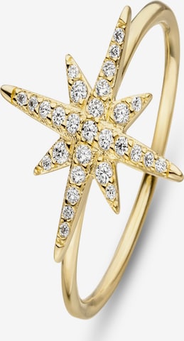 Fiocco Jewelry Ring 'Luna' in Gold: front