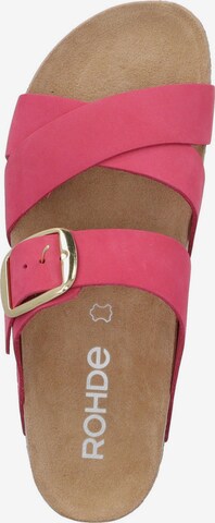 Mule ROHDE en rose