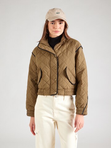 VERO MODA Демисезонная куртка 'VMVILMA' в Зеленый: спереди