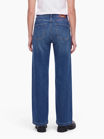 MOS MOSH Wide Leg Jeans 'MMDara Deluxe' i blå