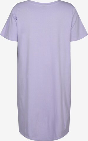 Chemise de nuit 'MALBA' Zizzi en violet