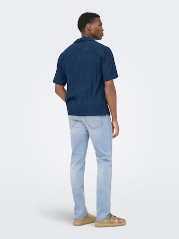 Only & Sons Regular Jeans 'ONSWolf' in Blauw