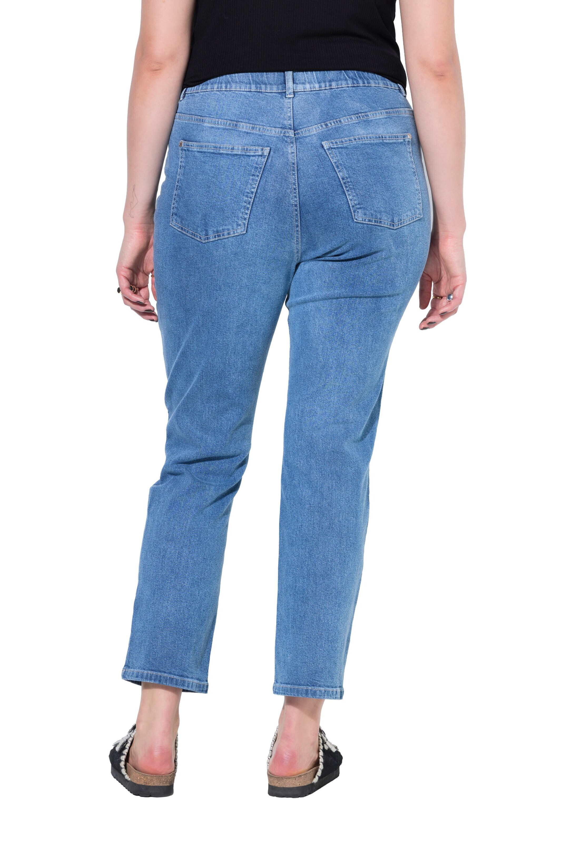 Studio Untold Bootcut Jeans in Blau