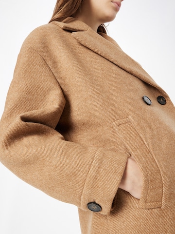 Vanessa Bruno Between-Seasons Coat 'SABIR' in Brown