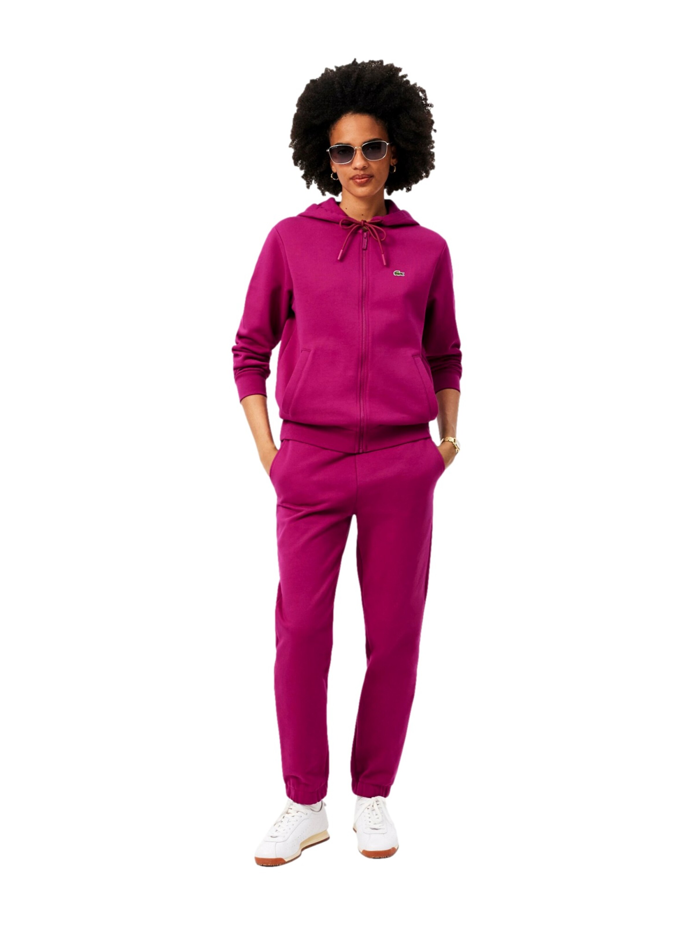LACOSTE Sweatjakke i pink