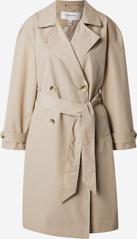Palton de primăvară-toamnă 'BYCALEA' de la b.young pe bej: față