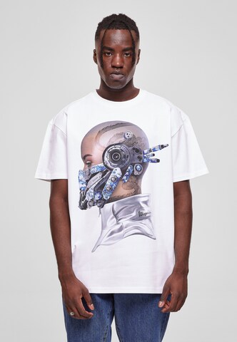 T-Shirt 'The Mask' Forgotten Faces en blanc : devant