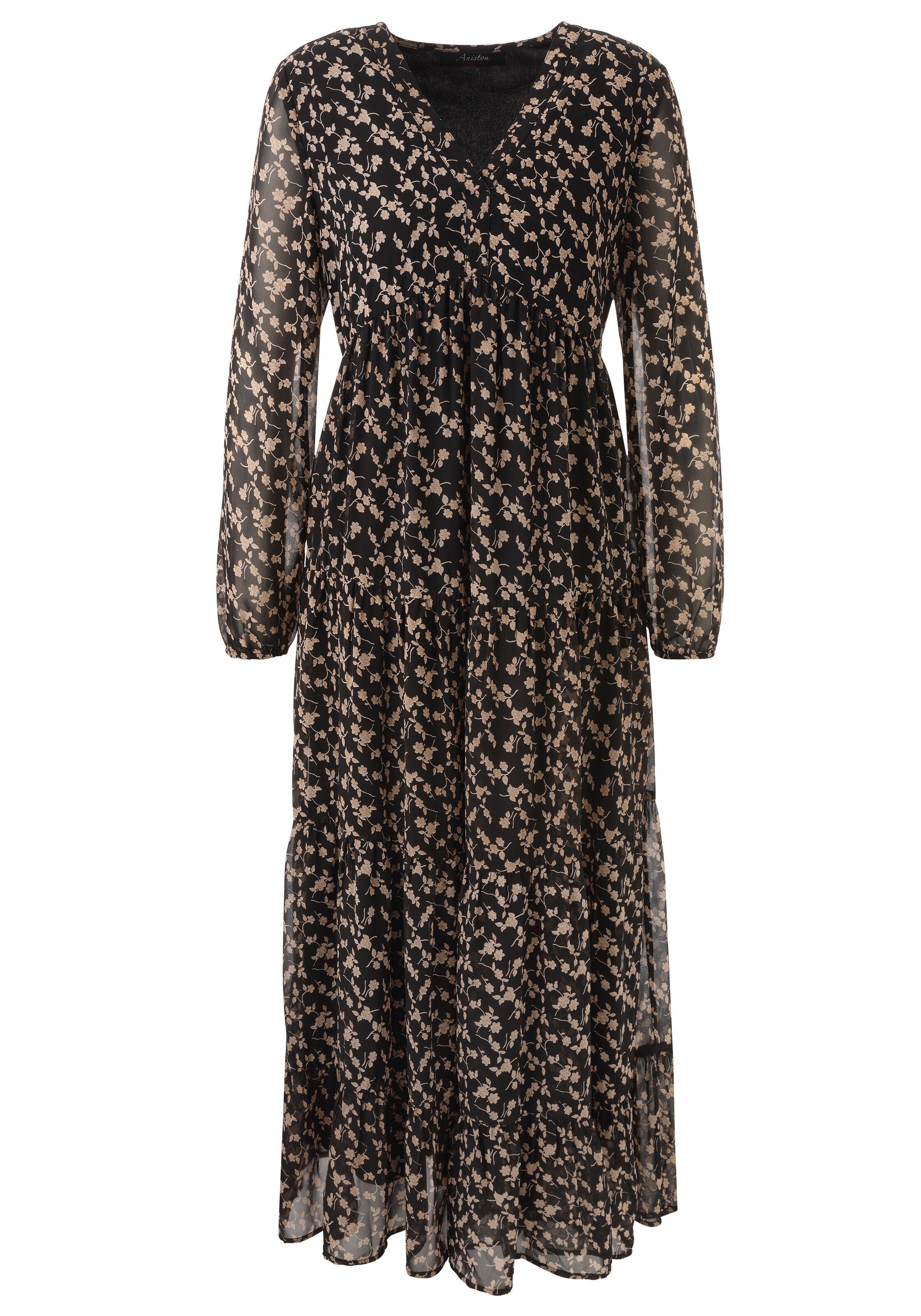 Aniston CASUAL Dress in Black: front