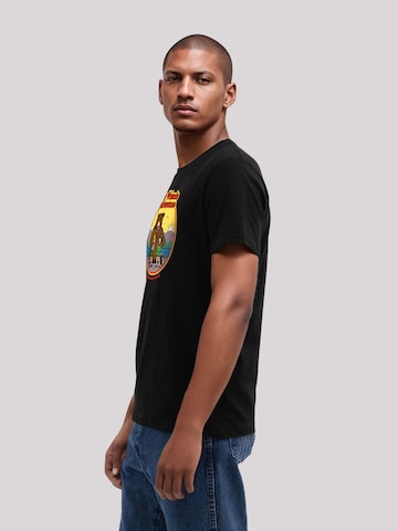 T-Shirt 'US National Parks Make Friends At Yellowstone' F4NT4STIC en noir