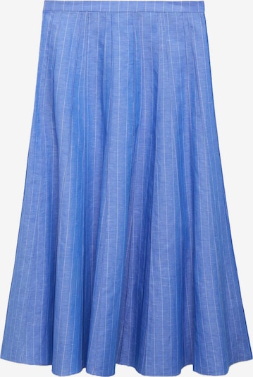 MANGO Suknja 'Dam' u plava / bijela, Pregled proizvoda