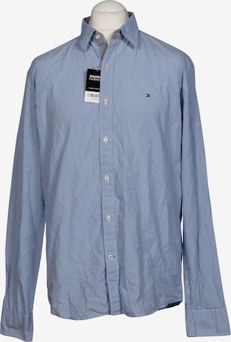TOMMY HILFIGER Button Up Shirt in L in Blue: front