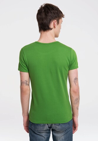 LOGOSHIRT Shirt 'Biene Maja' in Groen