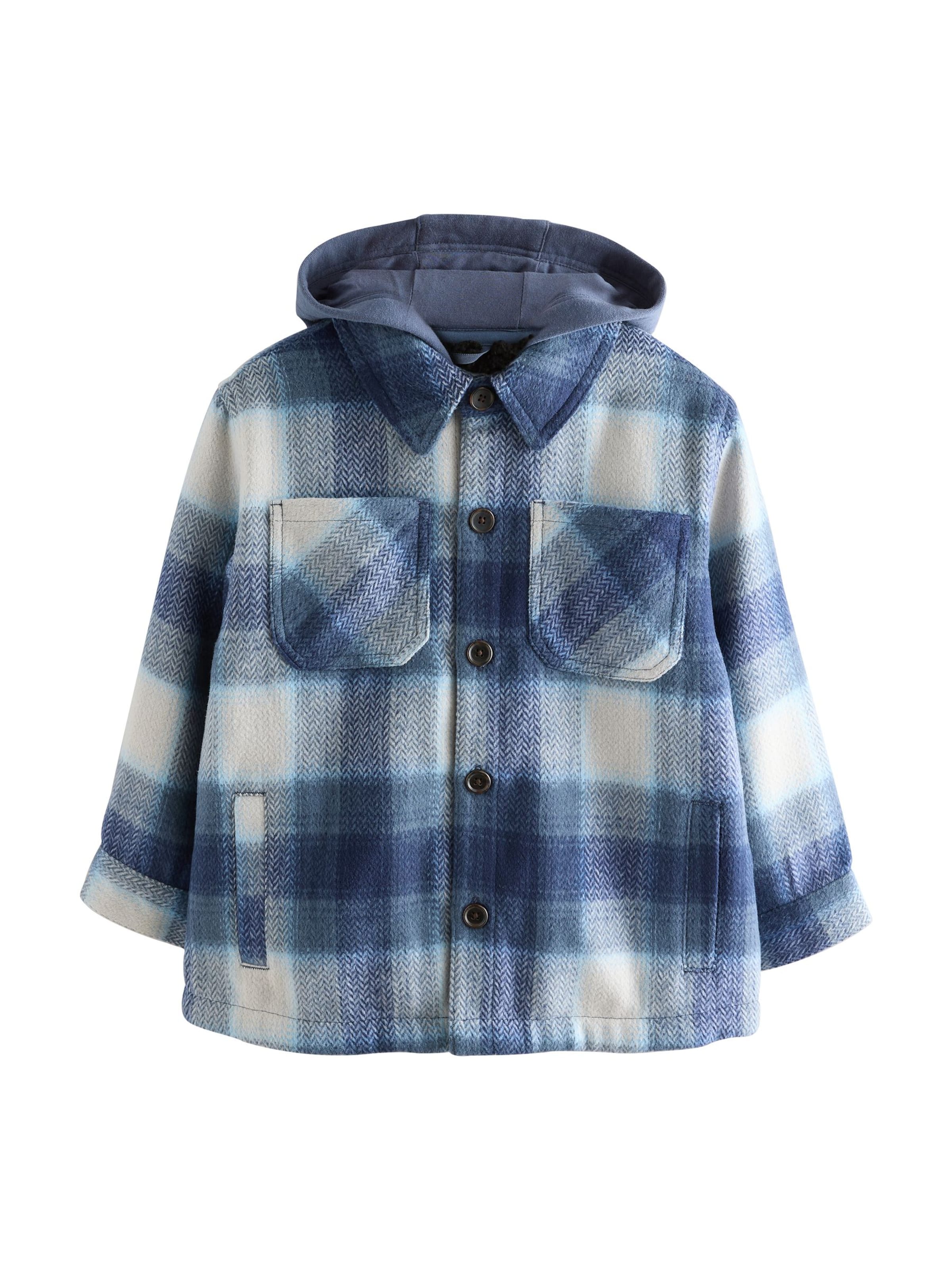 Next Between-season jacket 'Borg' in Blue: front