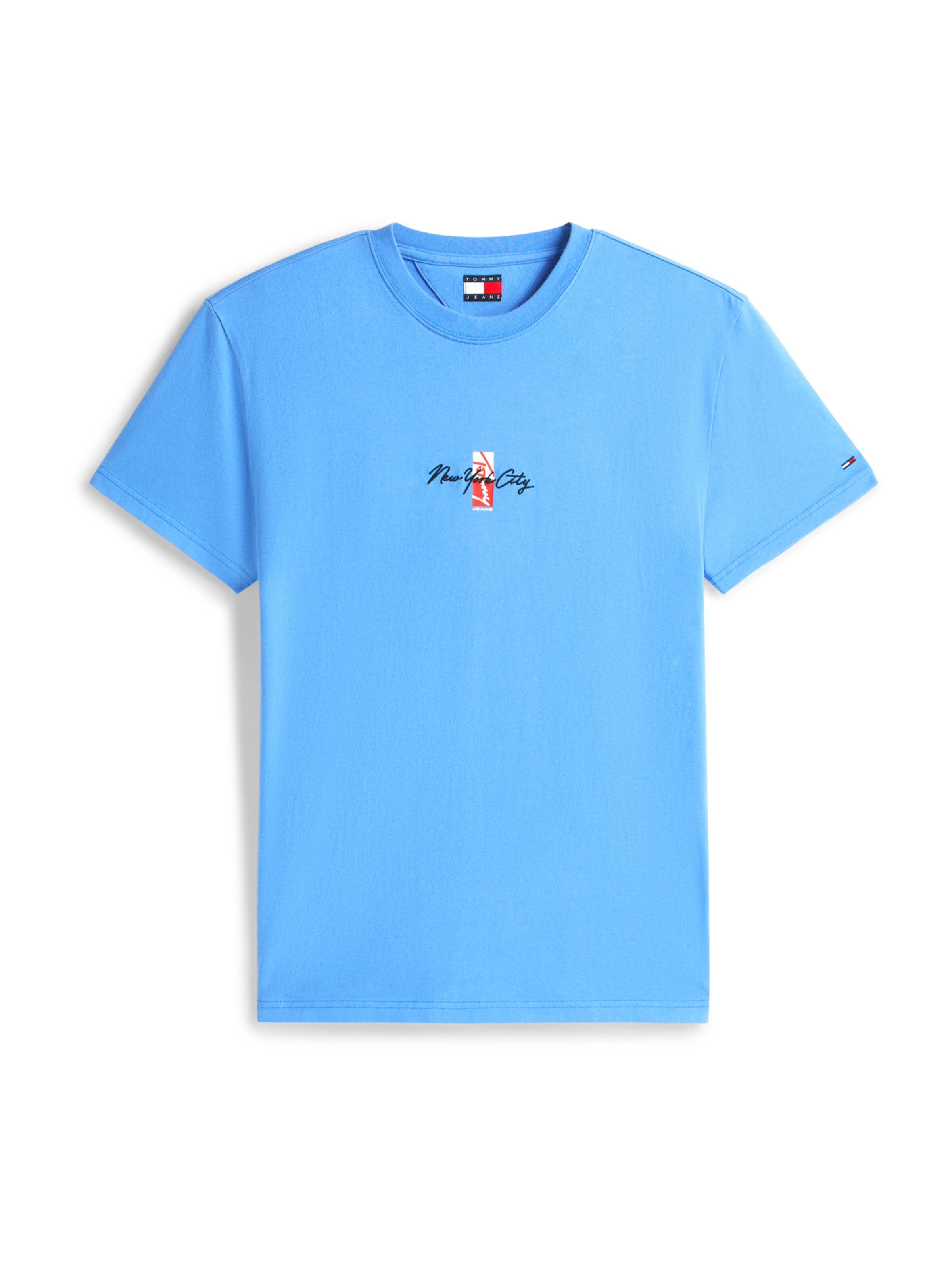 Tommy Jeans - Camiseta en azul: frente