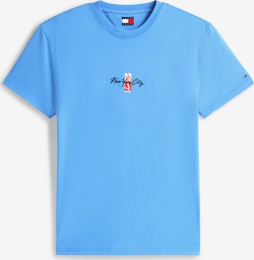 Tommy Jeans - Camiseta en azul: frente