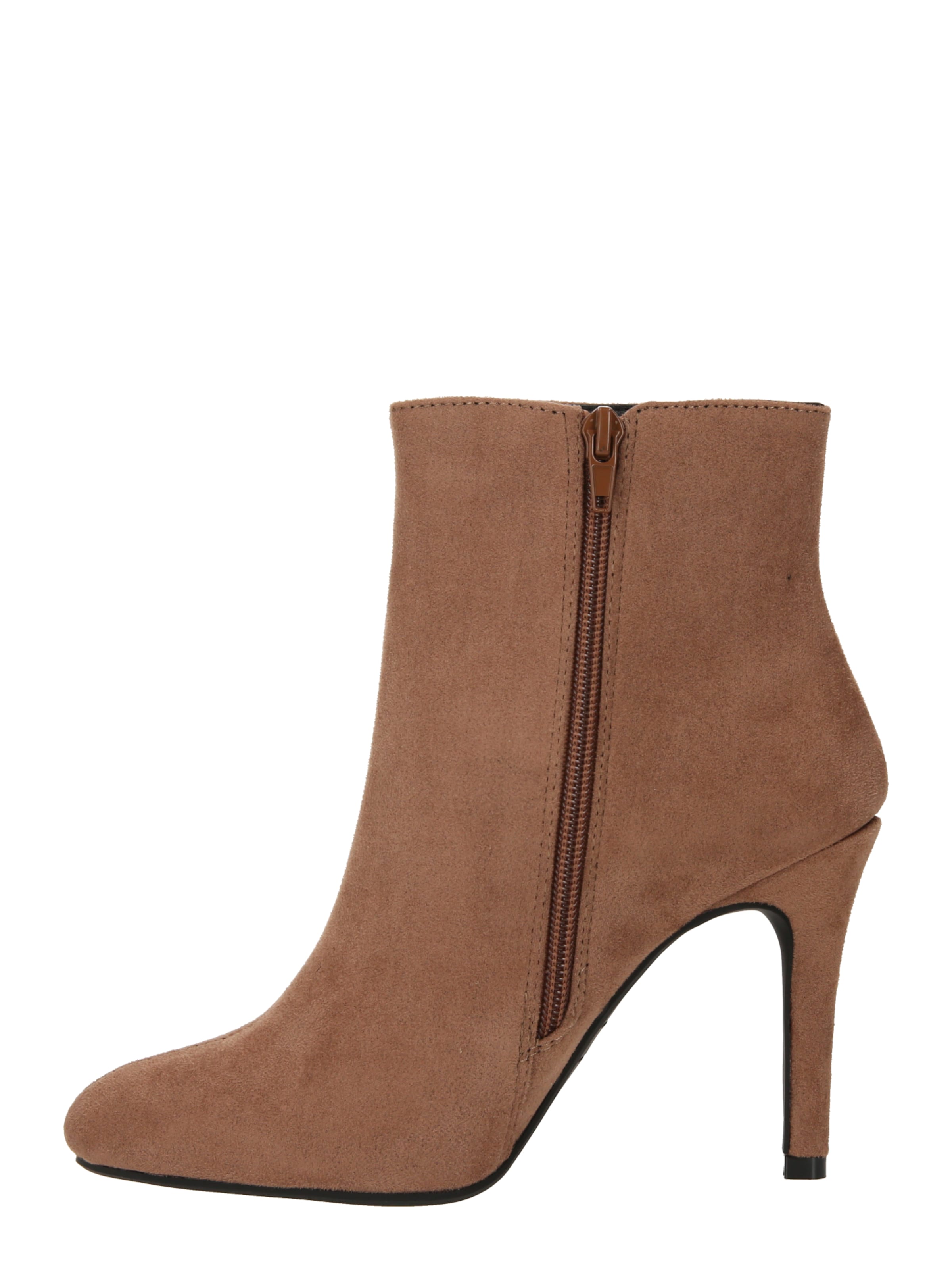 ABOUT YOU Booties 'Linea' in Brown