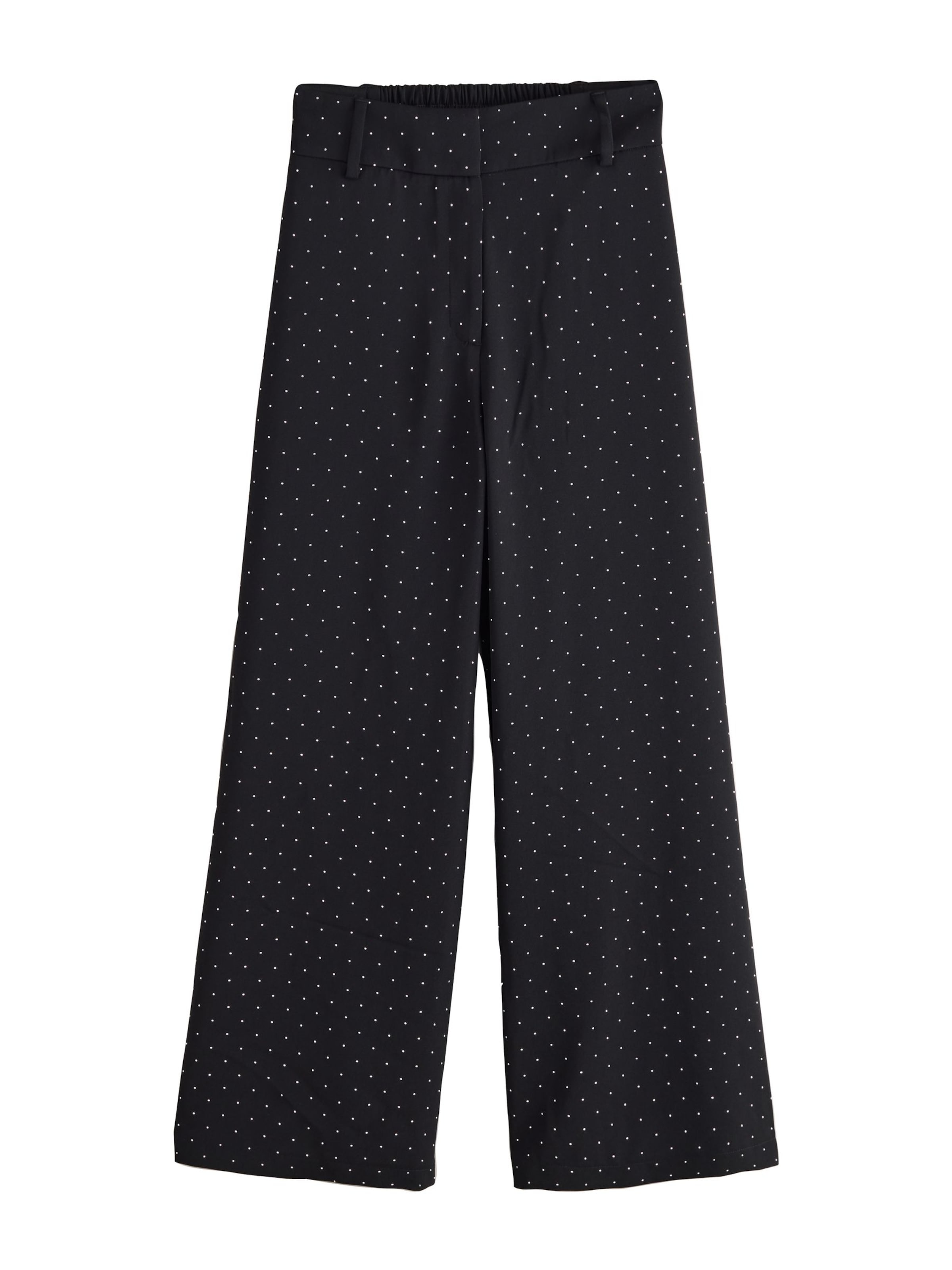 Wide leg Pantaloni di Next in nero: frontale