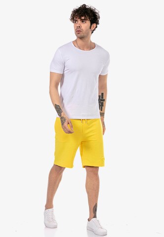 Redbridge Regular Pants 'Lincoln' in Yellow