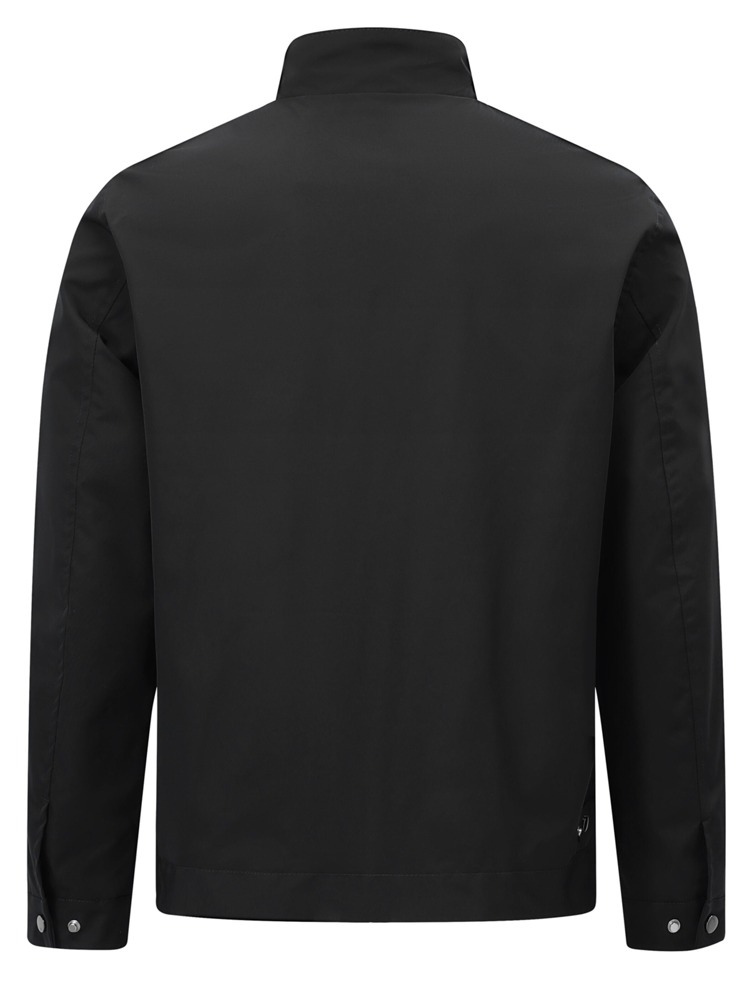 ALLTHEMEN Between-Season Jacket 'Windstille' in Black