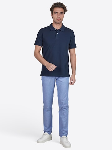 PIERRE CARDIN Poloshirt in Blau