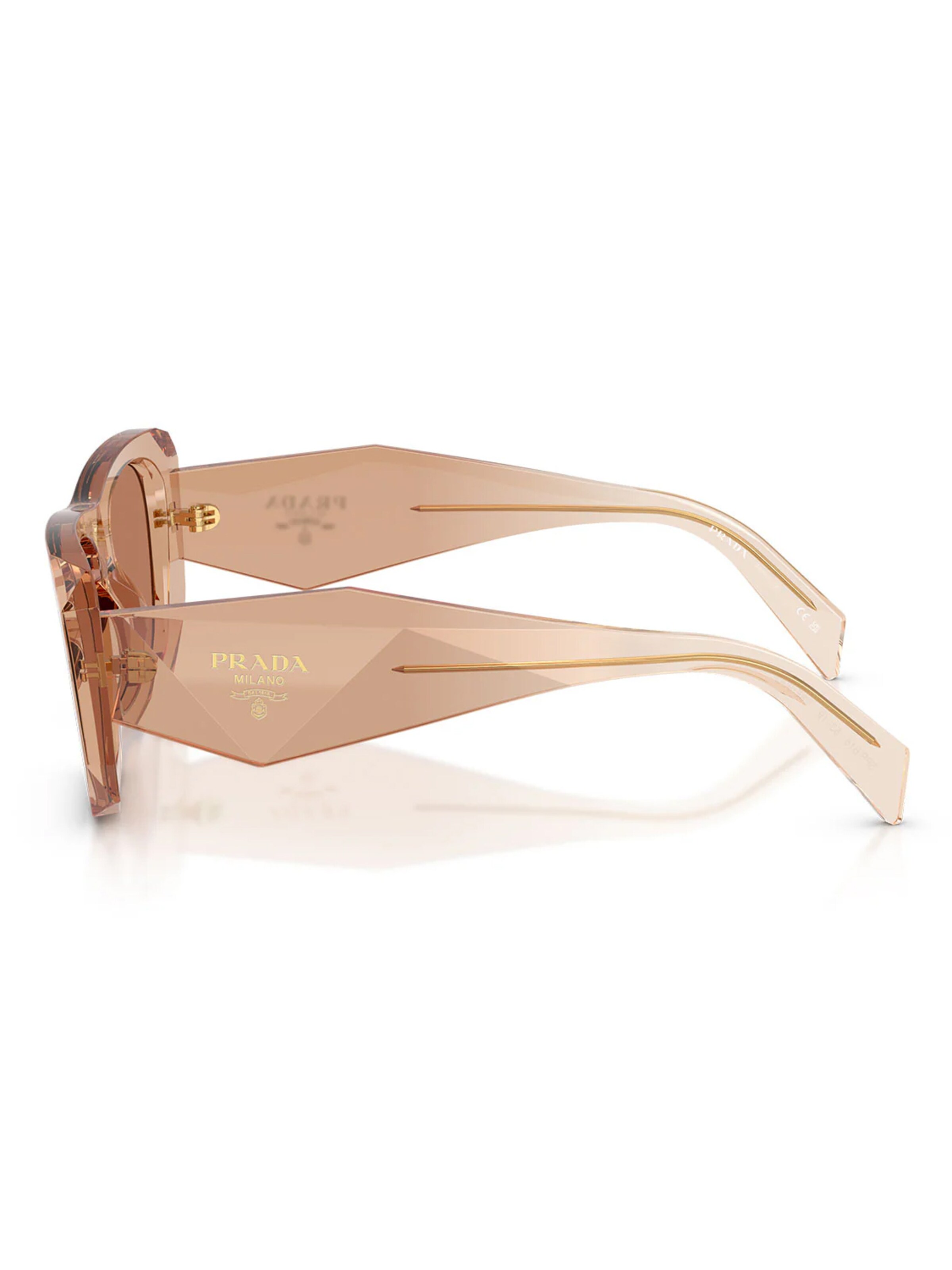 PRADA Zonnebril 'Prada PRB18S 28E90Q' in Bruin