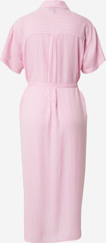 VERO MODA Shirt Dress 'BUMPY' in Pink