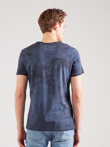Maglietta di CAMP DAVID in blu