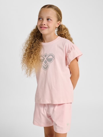 T-Shirt Hummel en rose : devant
