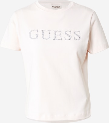 GUESS Tričko 'OCTAVIA' – pink: přední strana