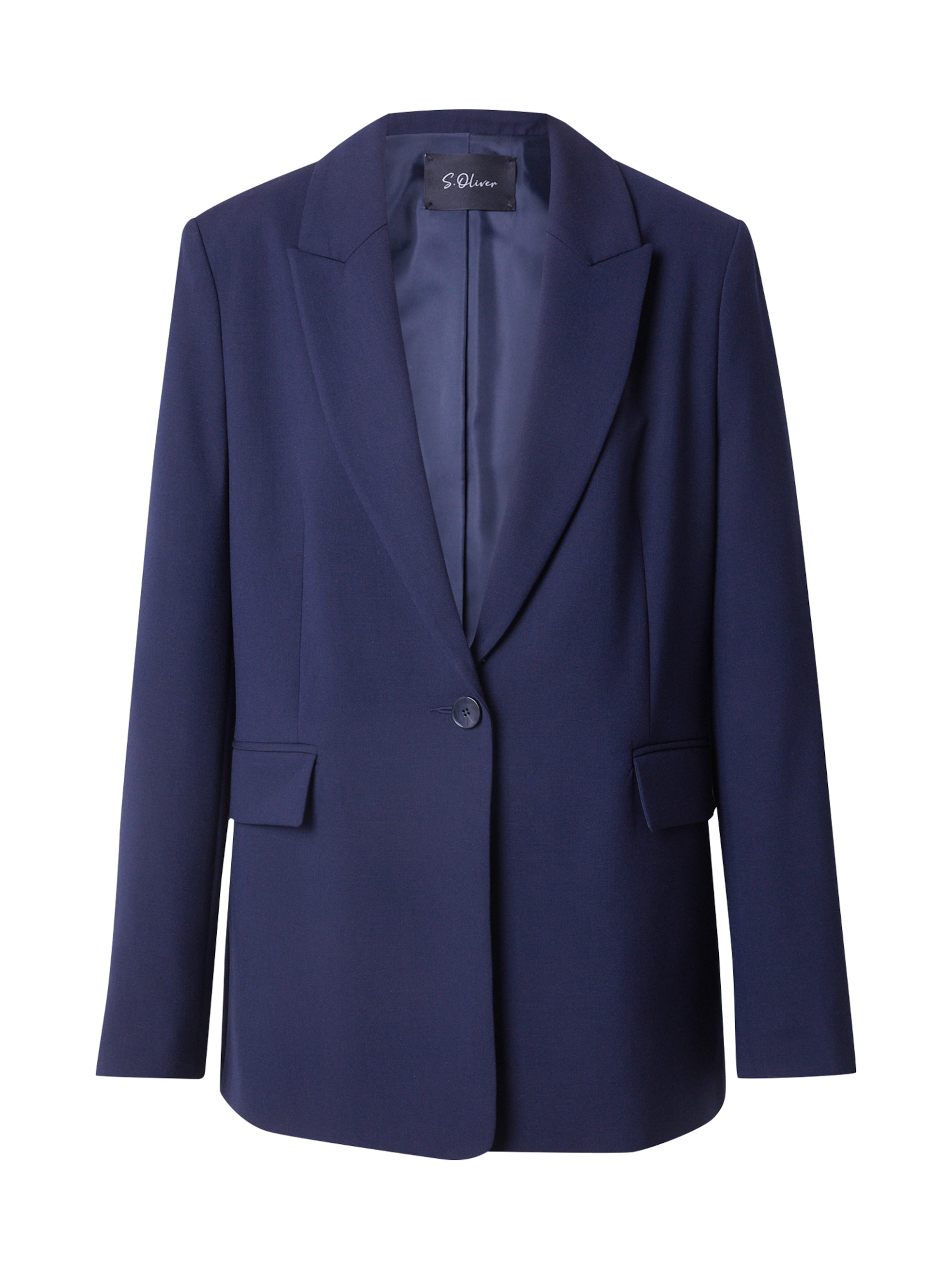 s.Oliver BLACK LABEL Μπλέιζερ σε μπλε: μπροστά