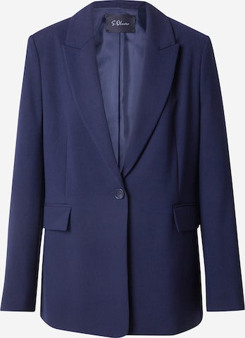 s.Oliver BLACK LABEL Blazers in Blauw: voorkant