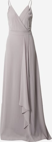 TFNC - Vestido de noche 'REYNALDA' en gris: frente