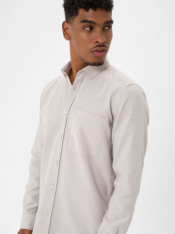 Moxx Paris Regular Fit Hemd in Beige